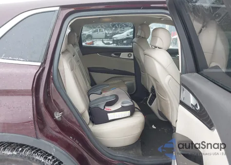 2017 Lincoln Mkx Reserve from USA, damaged, VIN 2LMPJ8LR5HBL44616